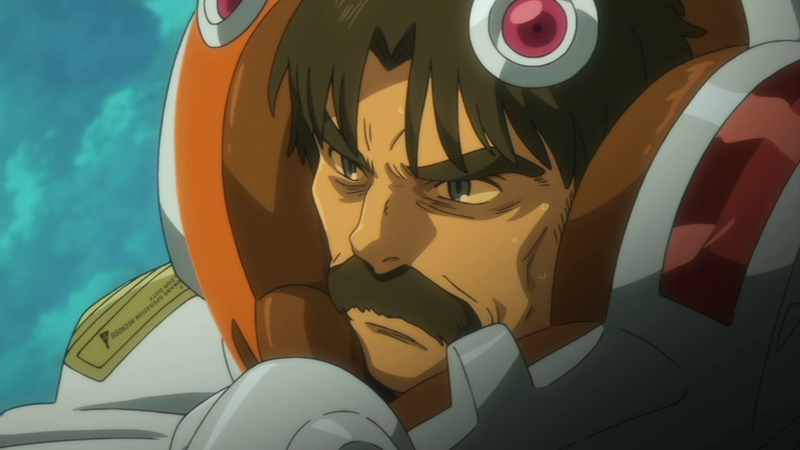 Adroc does his grumpy dad-face.